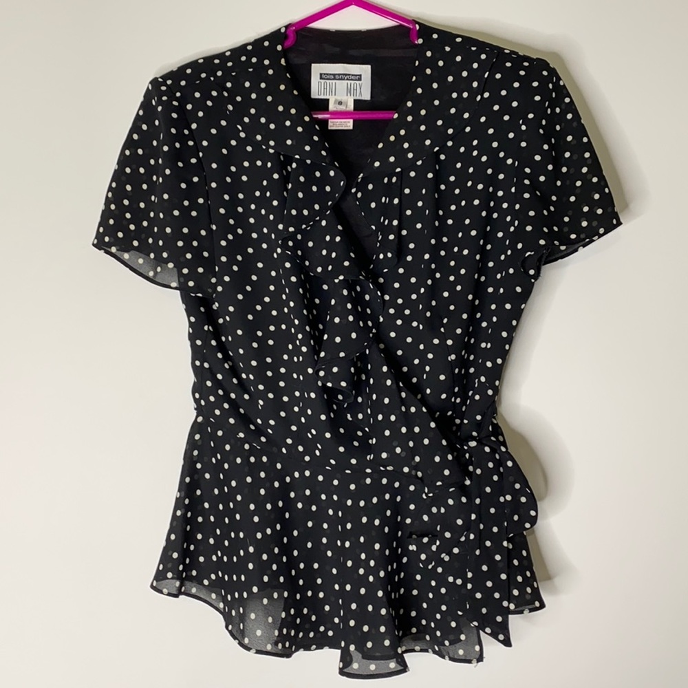 Dani Max Polka Dot blouse